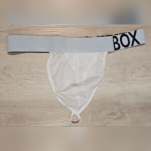 White See-through Mens Thong